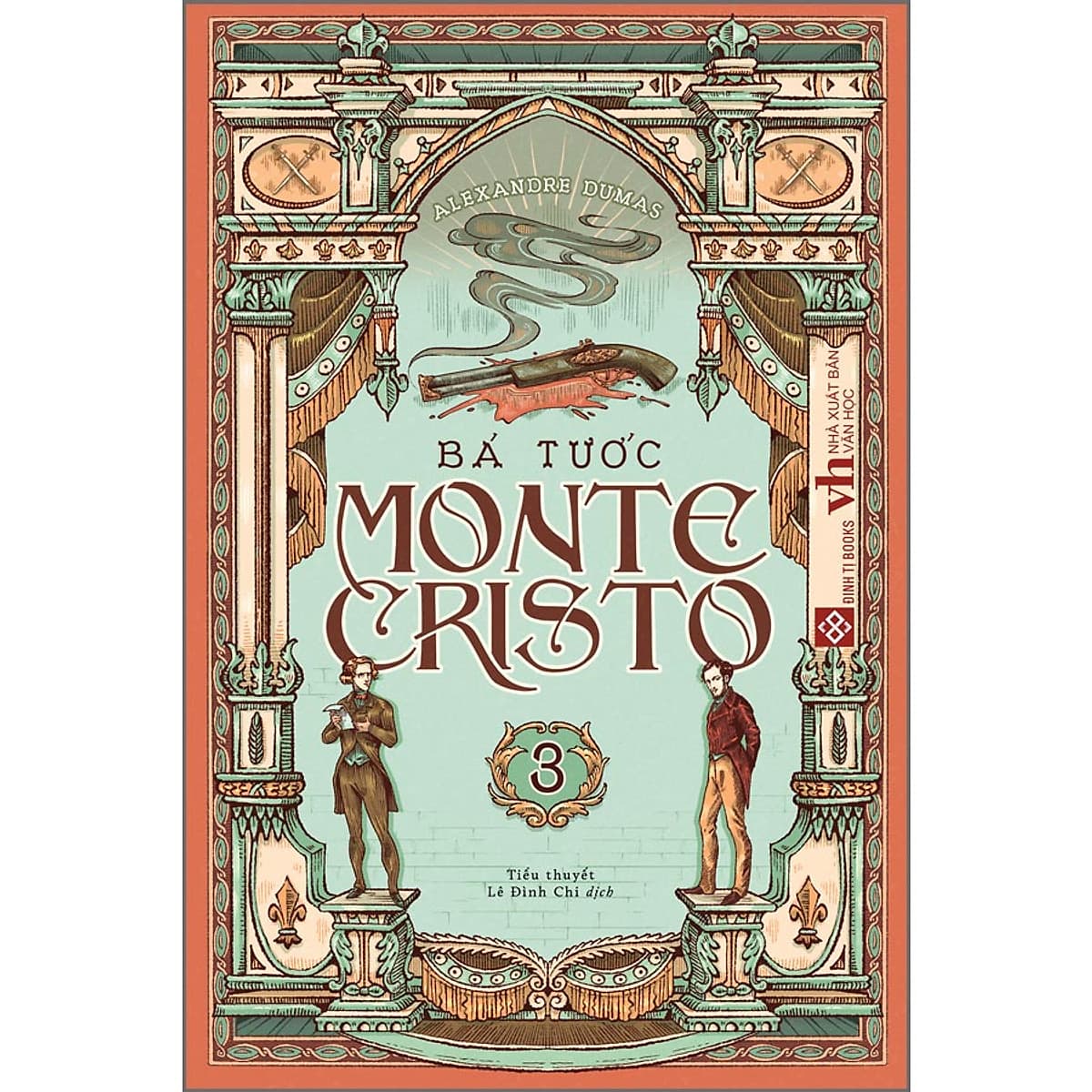 Bìa sách Bá tước Monte-Cristo Tập 3