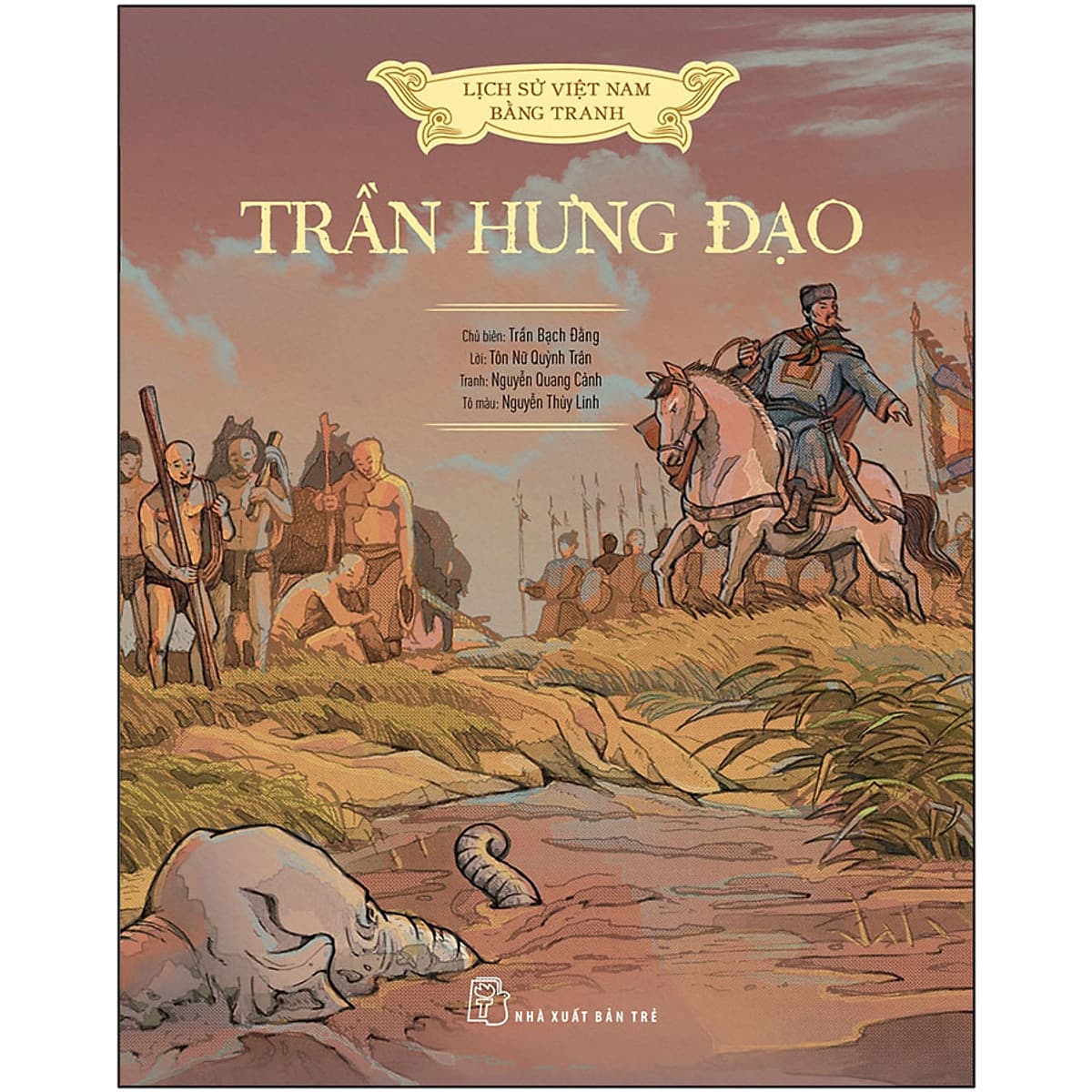 Bìa sách Trần Hưng Đạo
