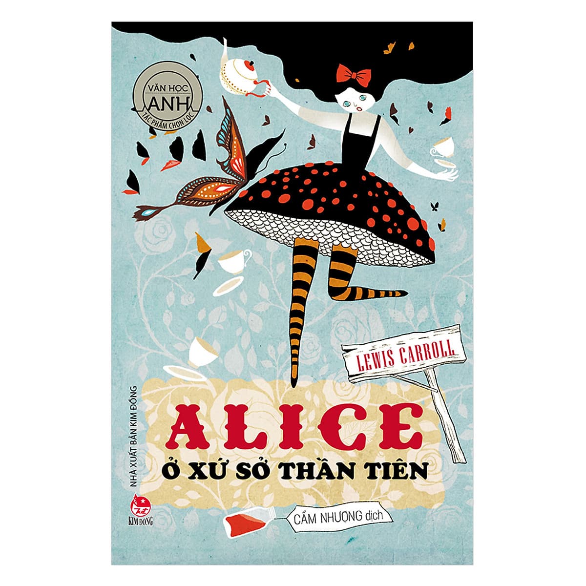 Bìa sách Văn Học Thế Giới - Văn Học Anh - Alice Ở Xứ Sở Thần Tiên
