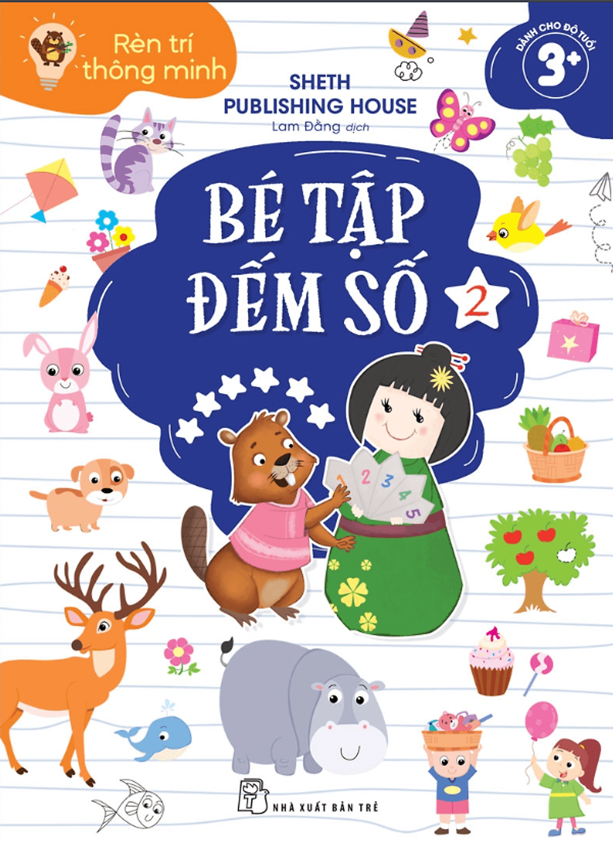 Bìa sách Rèn Trí Thông Minh
