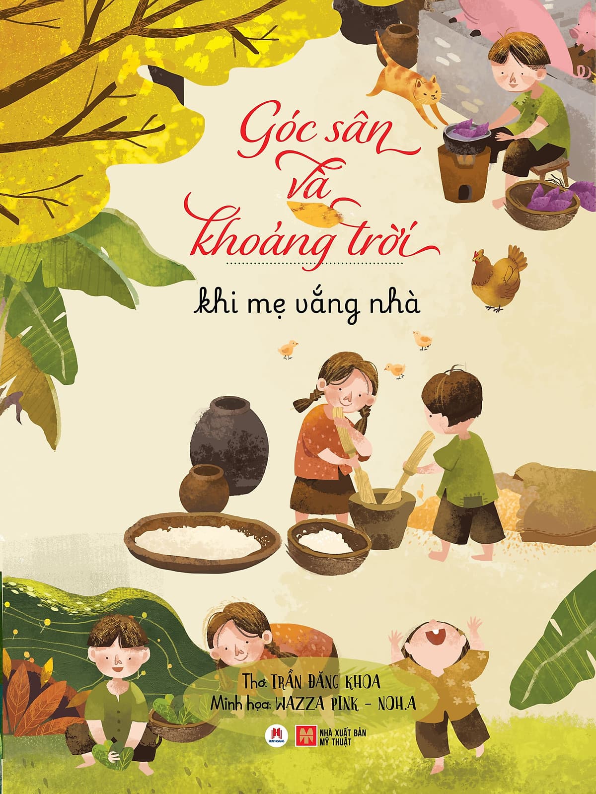 Bìa sách Góc sân và khoảng trời- Khi mẹ vắng nhà