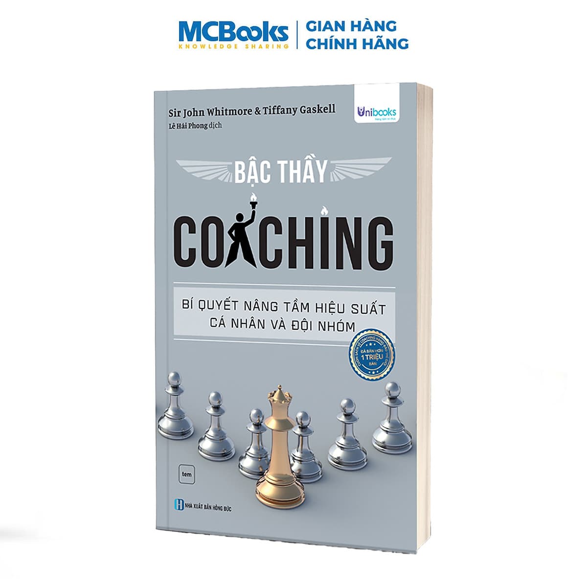 Bìa sách Bậc Thầy Coaching - Bí Quyết Nâng Tầm Hiệu Suất Cá Nhân Và Đội Nhóm