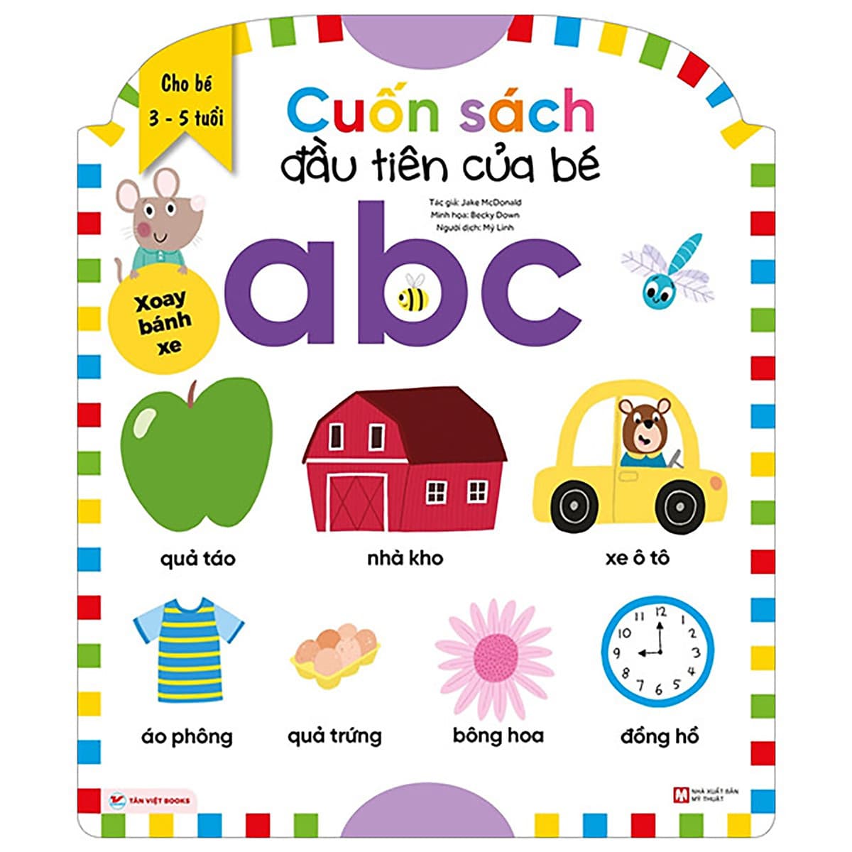 Bìa sách Cuốn Sách Đầu Tiên Của Bé - ABC - Dành Cho Bé Từ 3-5 Tuổi