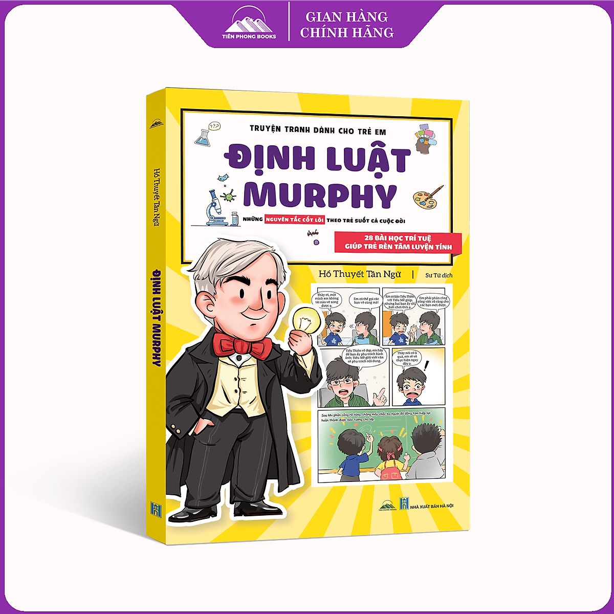 Bìa sách Định Luật Murphy - Những Nguyên Tắc Cốt Lõi Theo Trẻ Suốt Cả Cuộc Đời