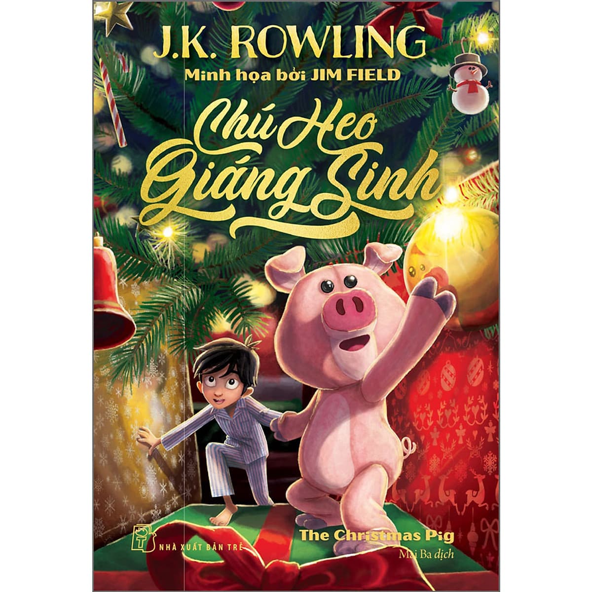 Bìa sách Chú heo Giáng Sinh