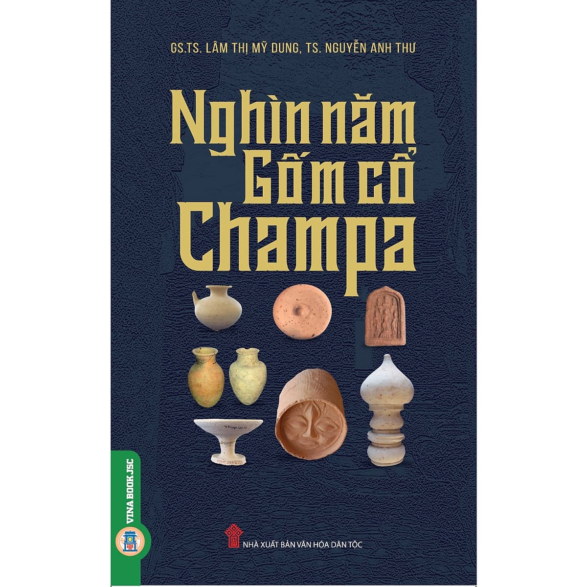 Bìa sách Nghìn Năm Gốm Cổ Champa