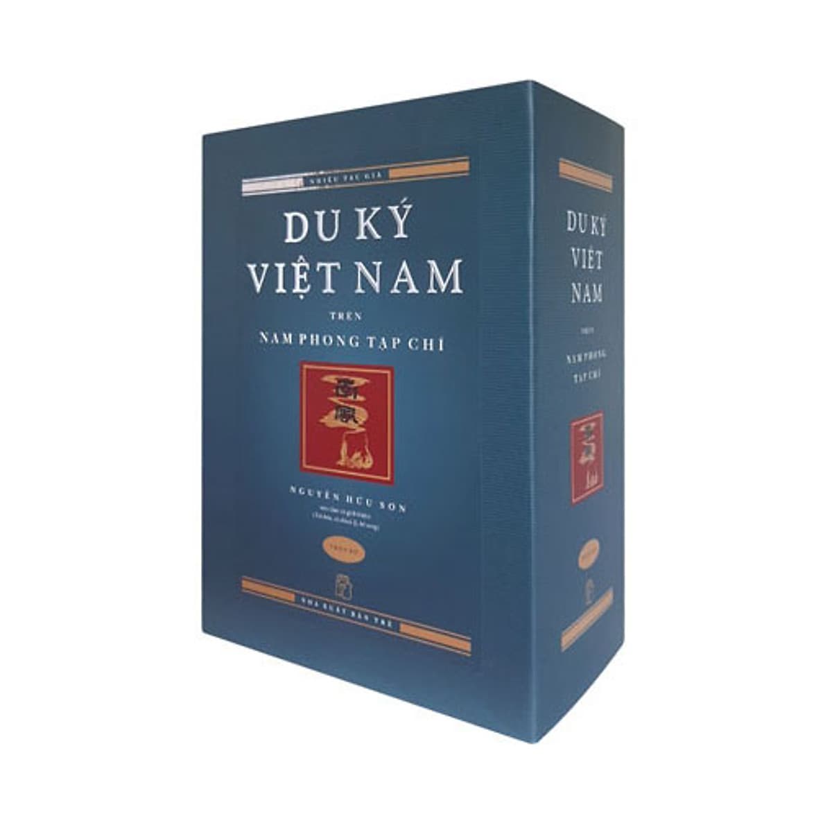 Bìa sách Du Ký Việt Nam trên Nam Phong tạp chí (Hộp 2 cuốn)