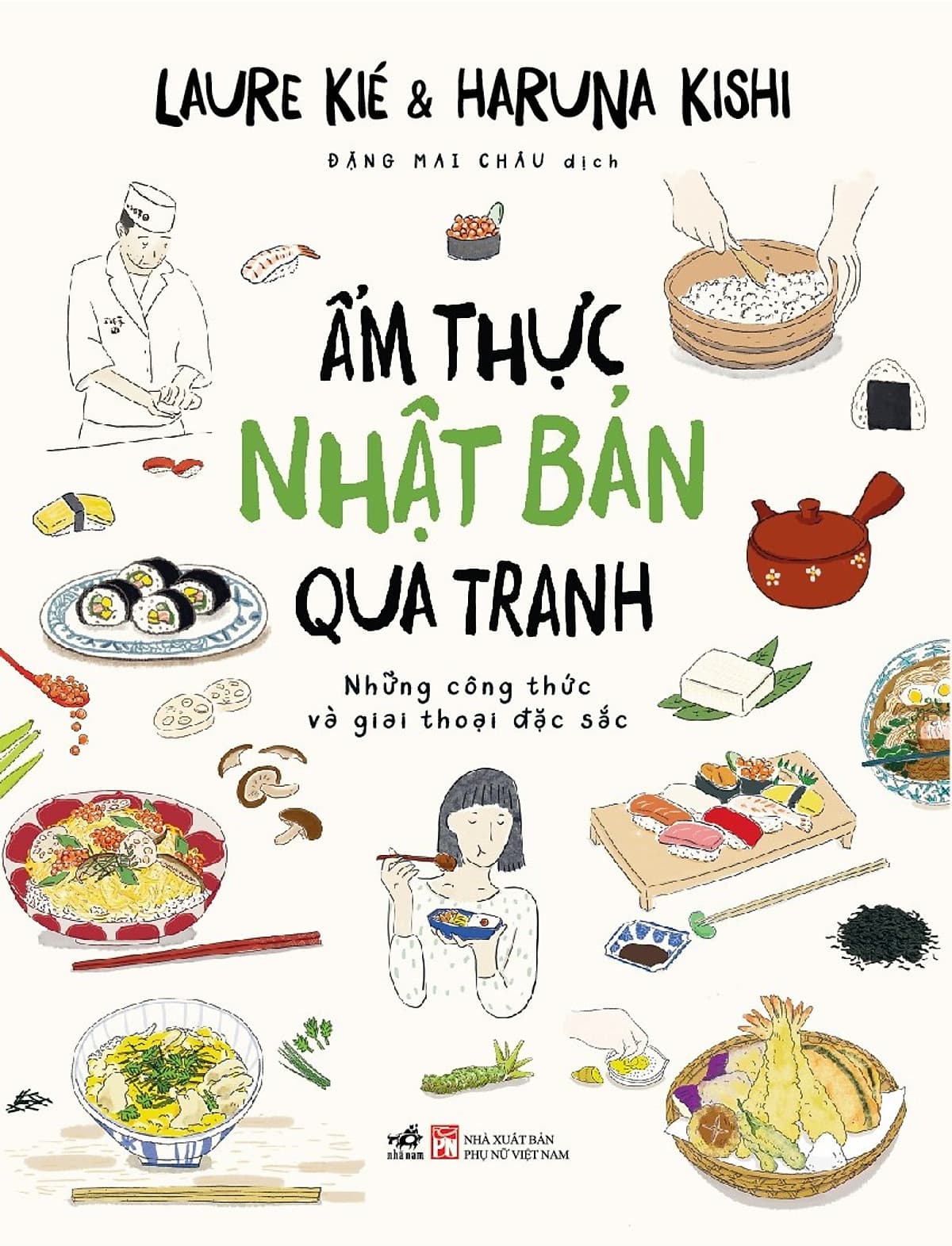 Bìa sách Ẩm Thực Các Nước Qua Tranh