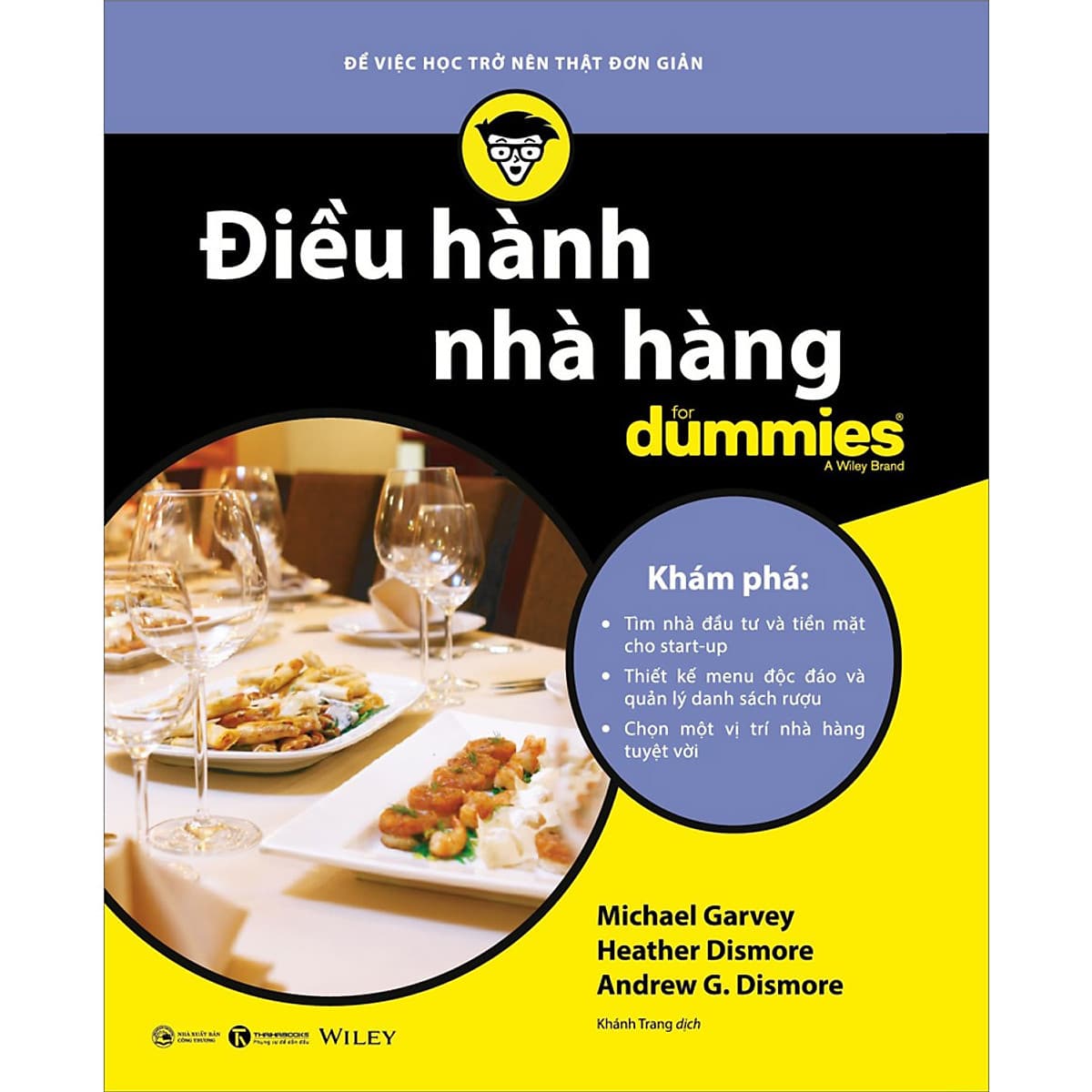 Bìa sách Điều Hành Nhà Hàng For Dummies