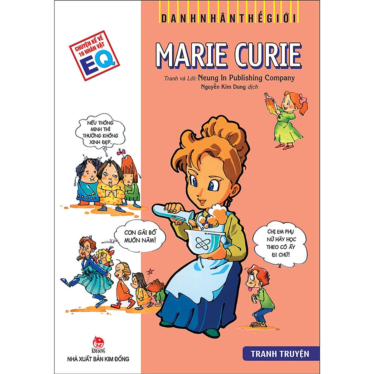 Bìa sách Danh Nhân Thế Giới: Marie Curie