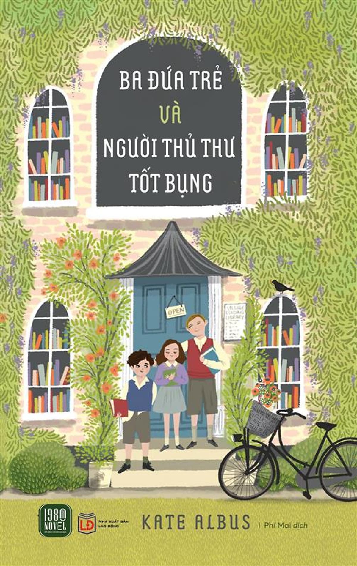 Bìa sách Ba Đứa Trẻ Và Người Thủ Thư Tốt Bụng
