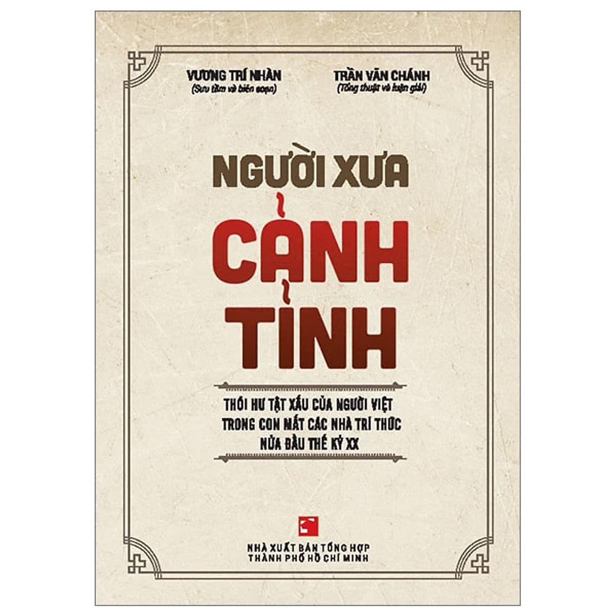 Bìa sách Người Xưa Cảnh Tỉnh