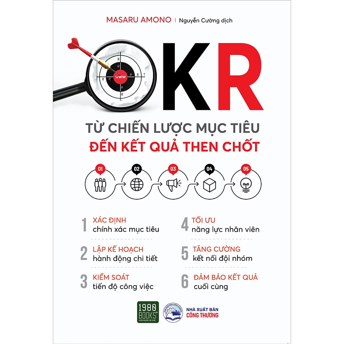 Bìa sách OKR - Từ Chiến Lược Mục Tiêu Đến Kết Quả Then Chốt
