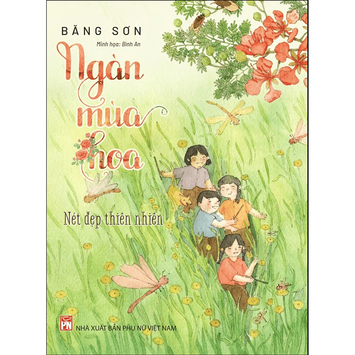 Bìa sách Ngàn Mùa Hoa - Nét Đẹp Thiên Nhiên