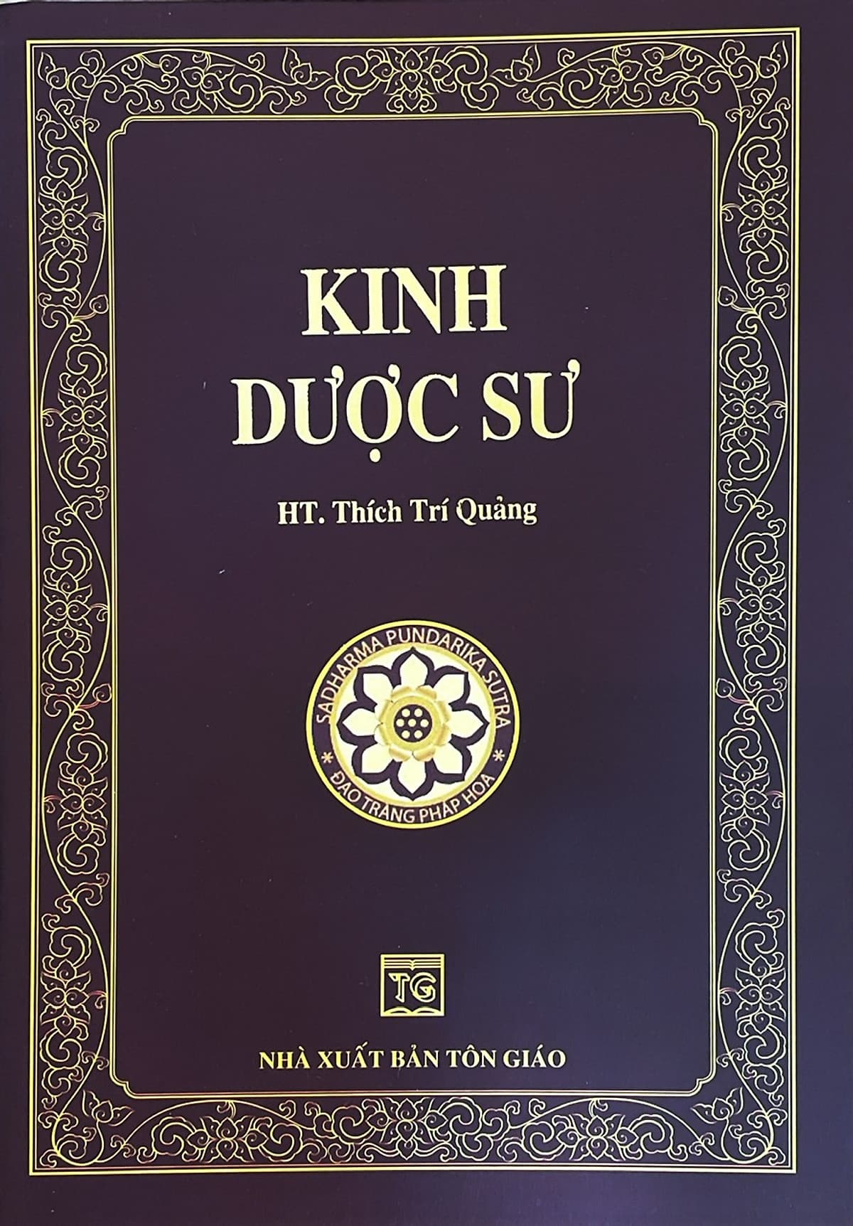 Bìa sách Kinh Dược Sư ( HT. Thích Trí Quảng)