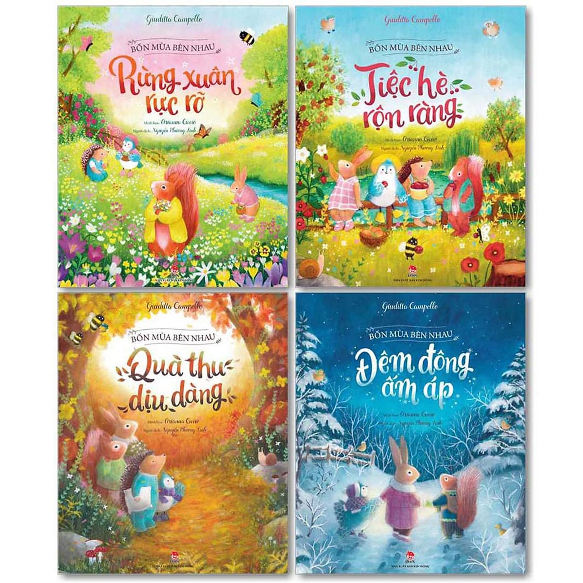 Bìa sách Combo Bốn Mùa Bên Nhau (4 Cuốn)