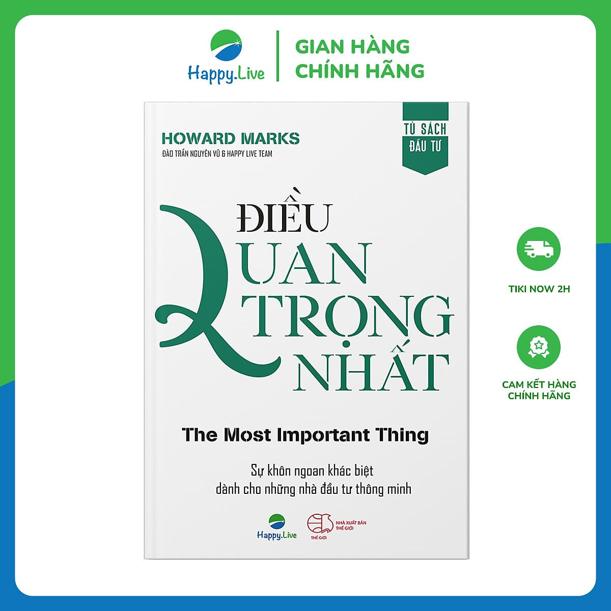 Bìa sách Điều Quan Trọng Nhất – The Most Important Thing
