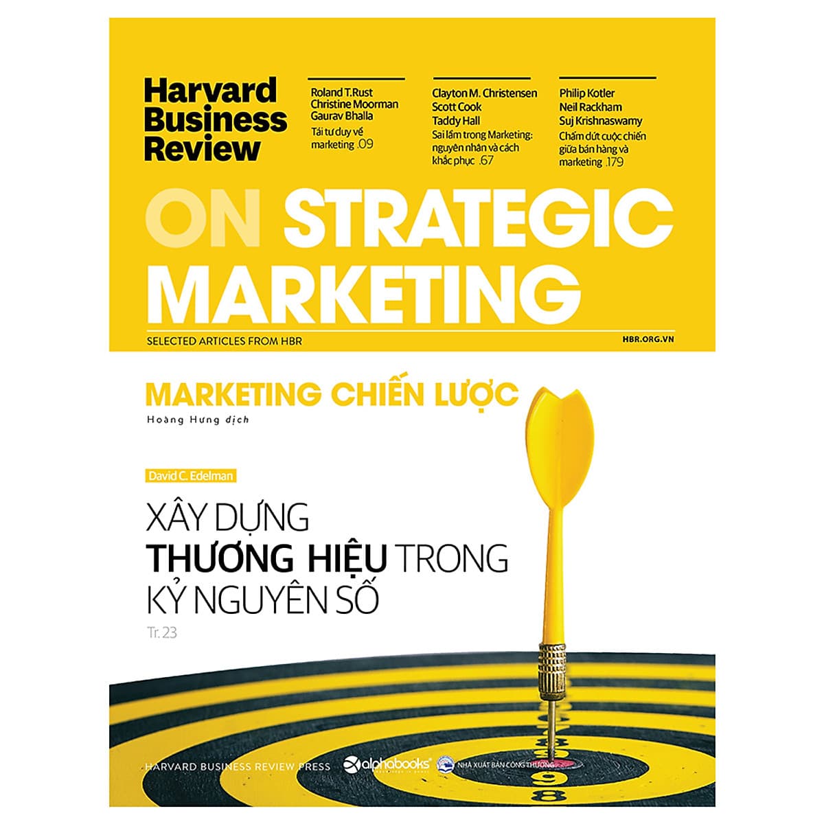 Bìa sách Harvard Business Review - ON STRATEGIC MARKETING - Marketing Chiến Lược