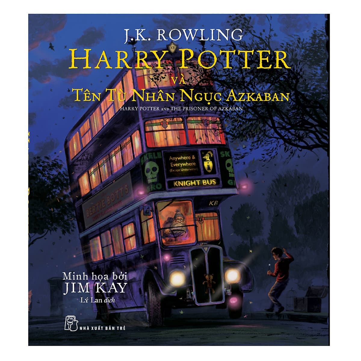 Bìa sách Harry Potter Và Tên Tù Nhân Ngục Azkaban (Tập 3)
