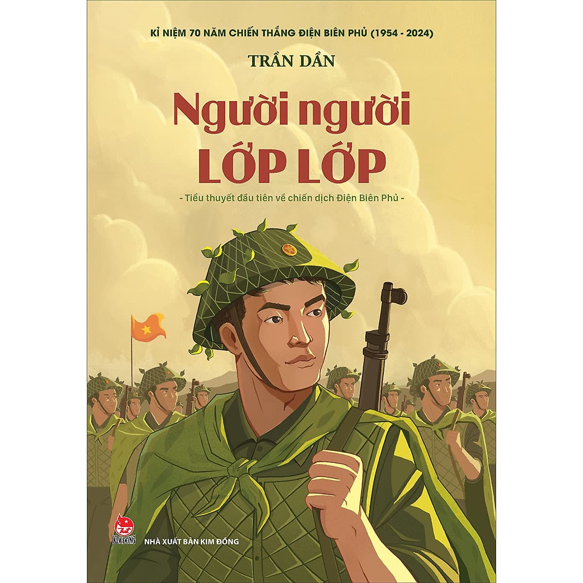 Bìa sách Người người lớp lớp (Tiểu thuyết) - Kỉ niệm 70 năm chiến thắng Điện Biên Phủ