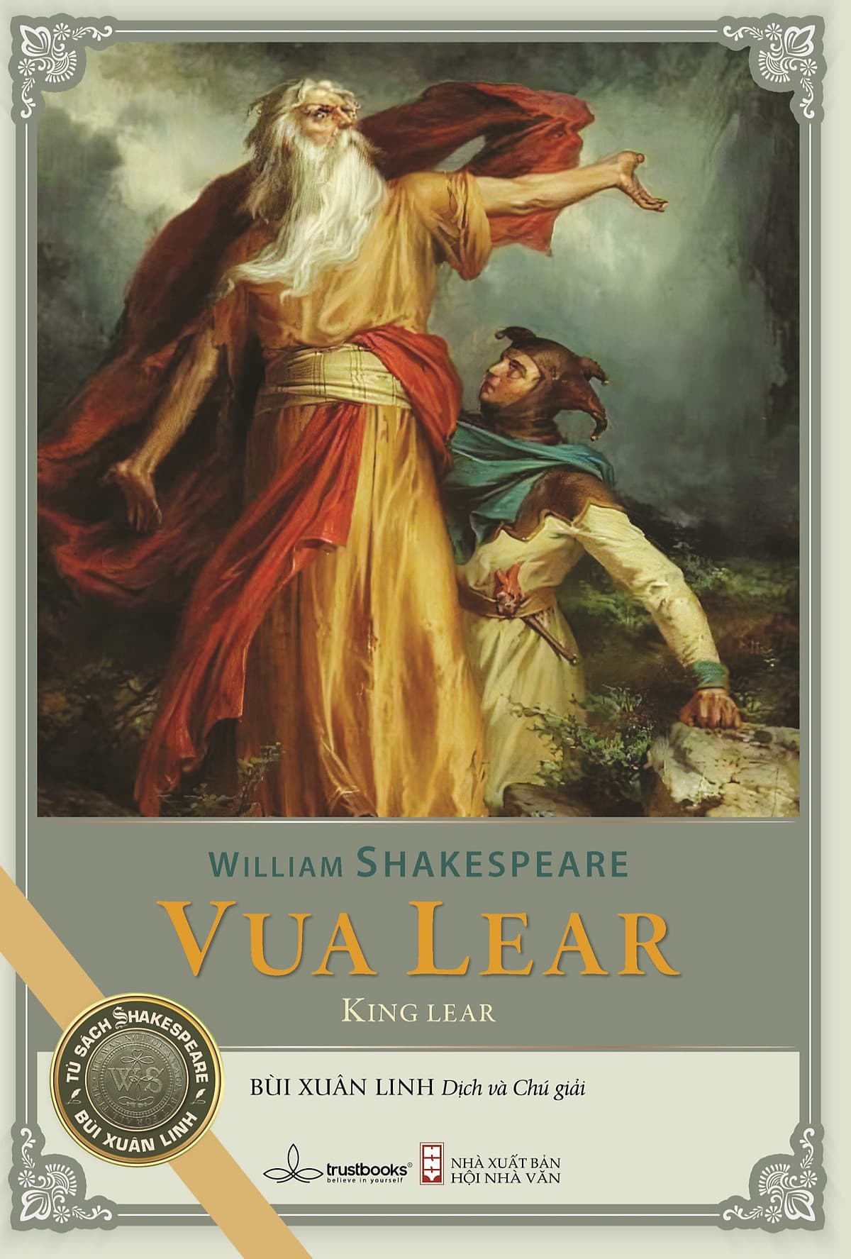 Bìa sách Vua Lear - Kịch Shakespeare
