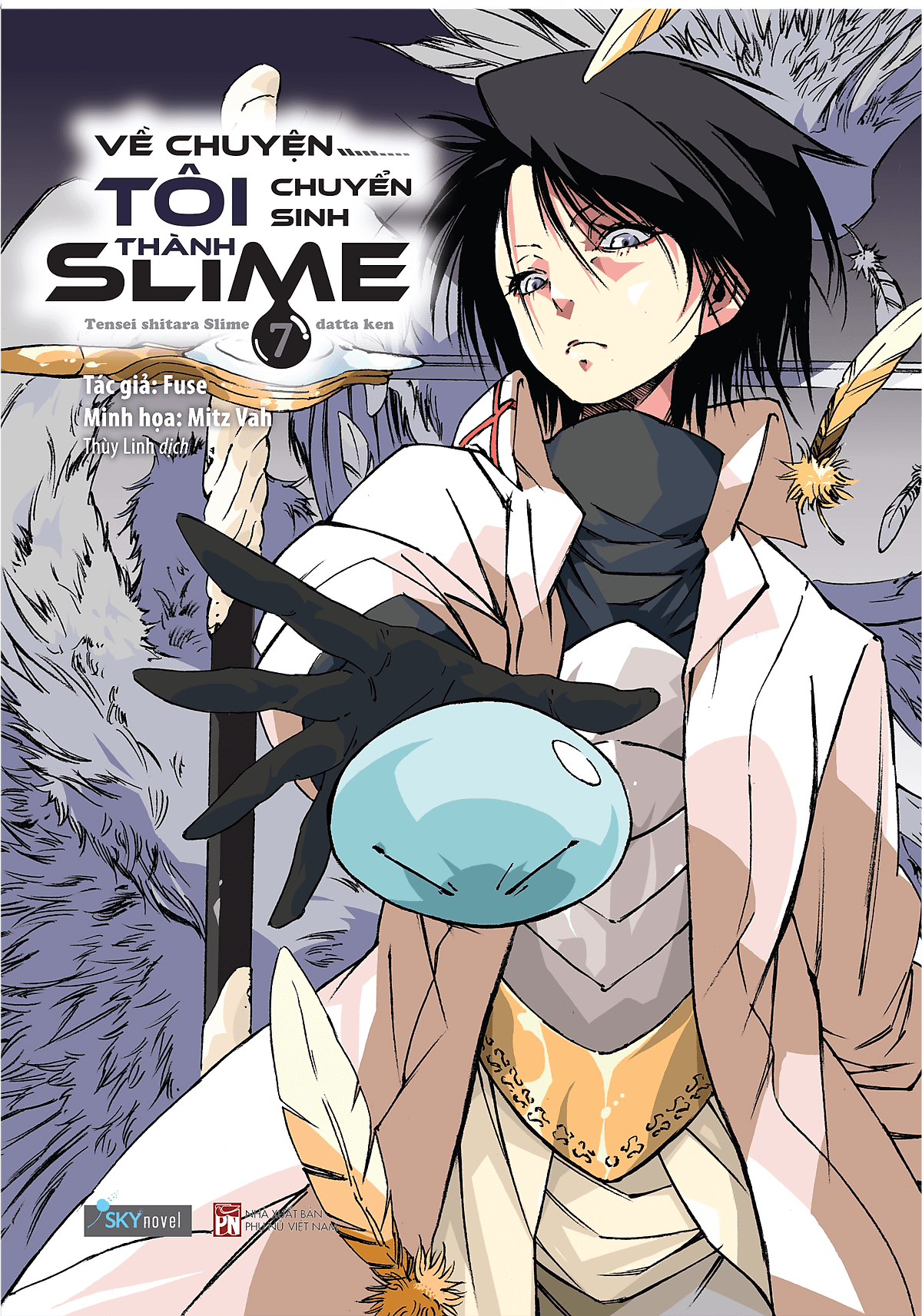 Bìa sách Về Chuyện Tôi Chuyển Sinh Thành Slime - Tập 7