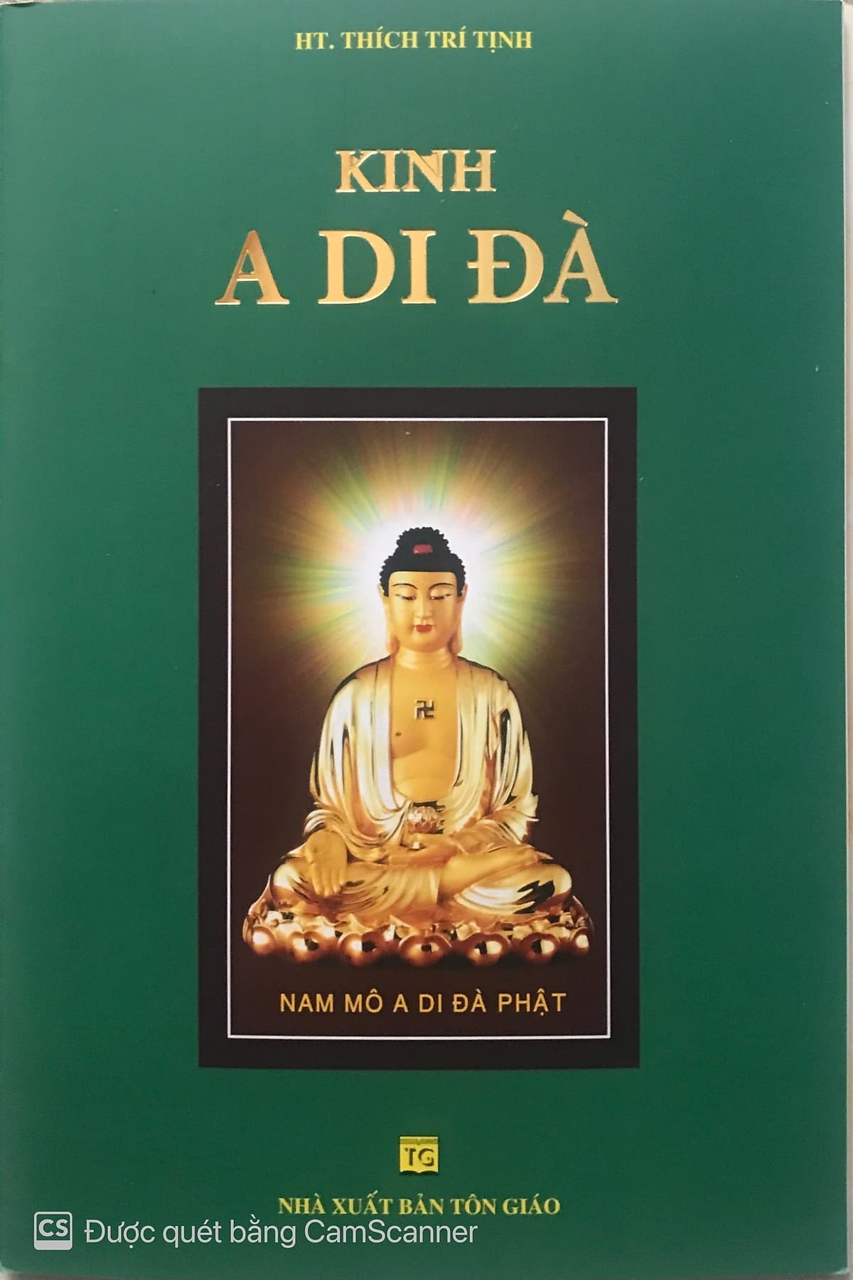 Bìa sách Kinh A Di Đà