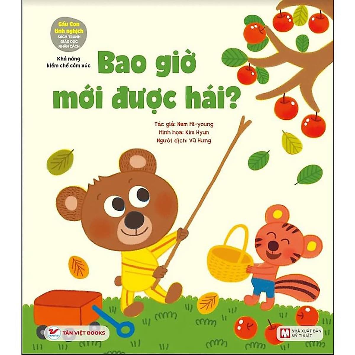 Bìa sách Gấu Con Tinh Nghịch - Trung Thực Và Chia Sẻ - Làm Thế Nào Để Ăn Dưa Hấu Thật Ngon?