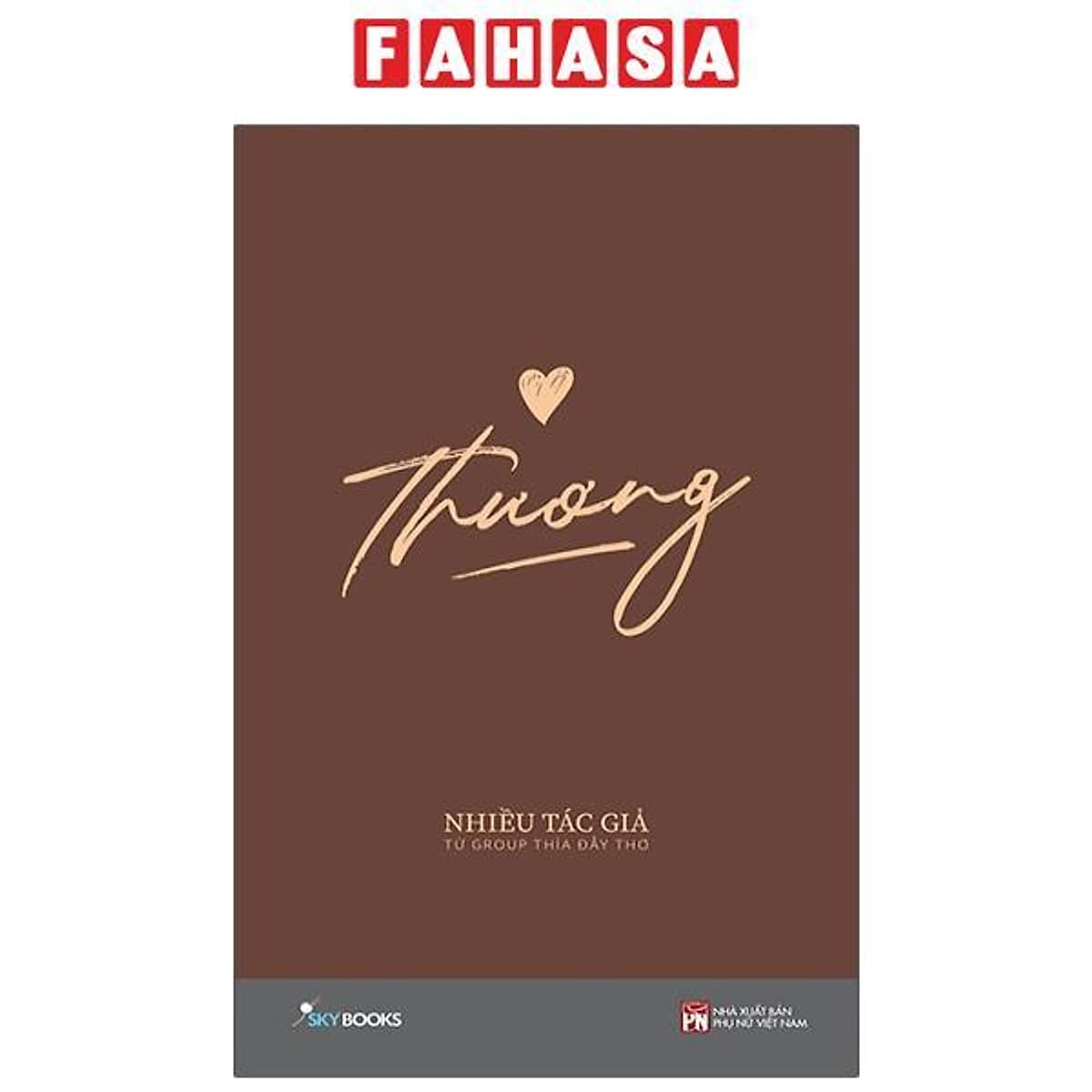 Bìa sách Thương (Thơ) - Bản Thường (Tặng Kèm Bookmark)