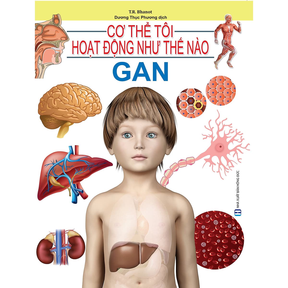 Bìa sách Cơ Thể Của Tôi Hoạt Động Như Thế Nào - Gan