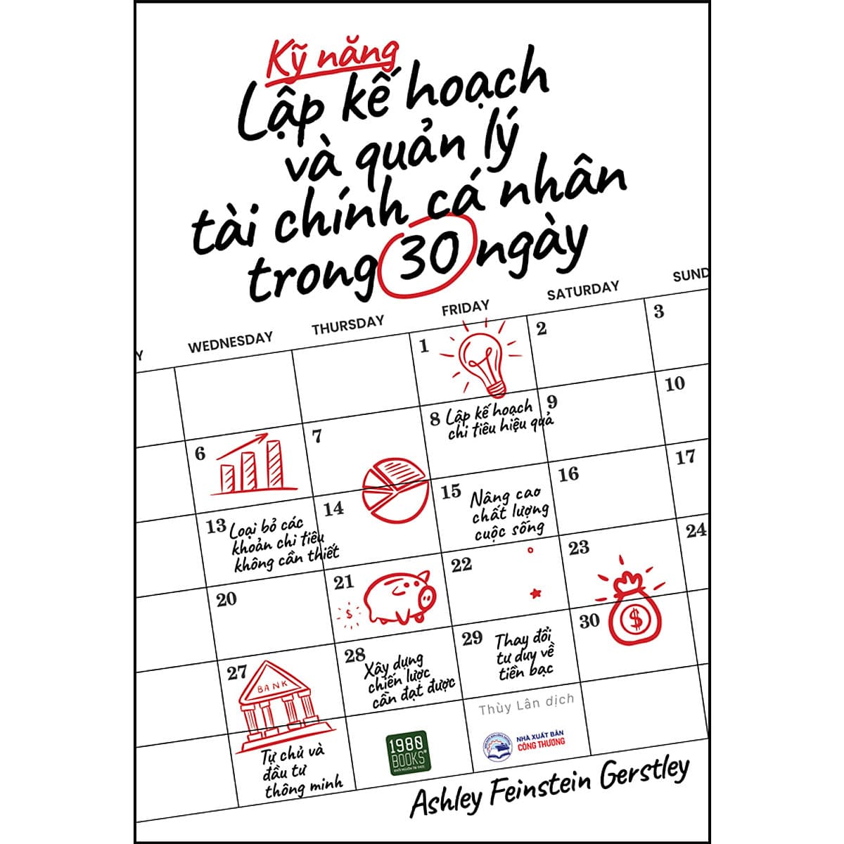Bìa sách Kỹ năng lập kế hoạch và quản lý tài chính cá nhân trong 30 ngày