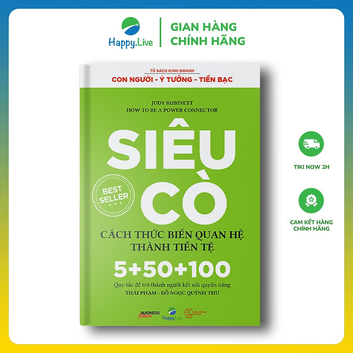 Bìa sách Siêu Cò – How To Be A Power Connector