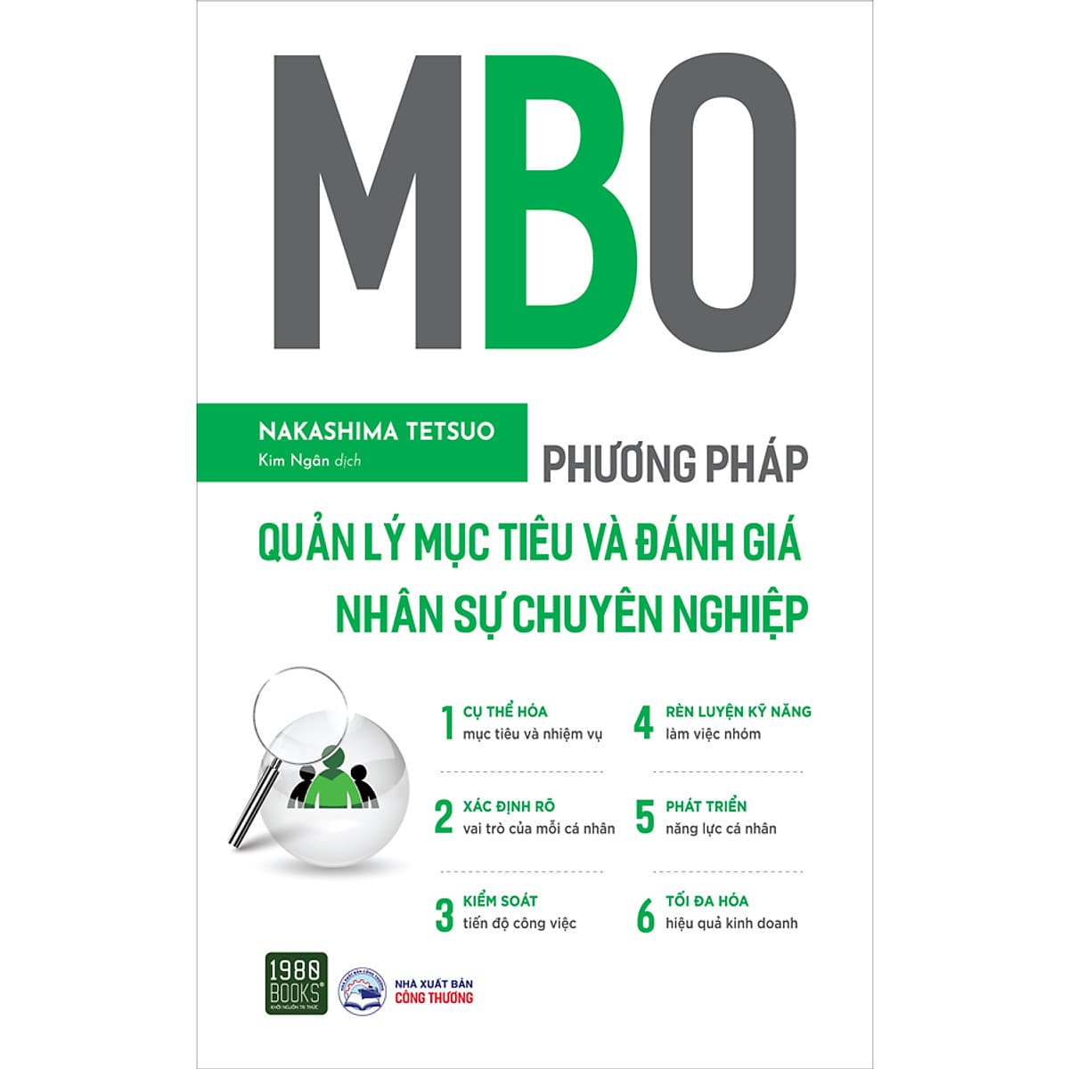 Bìa sách MBO - Phương Pháp Quản Lý Mục Tiêu Và Đánh Giá Nhân Sự Chuyên Nghiệp