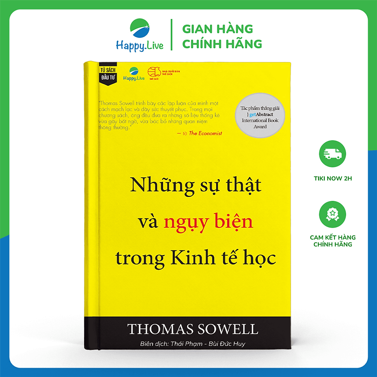 Bìa sách Những sự thật và ngụy biện trong Kinh tế học - Economic Facts and Fallacies