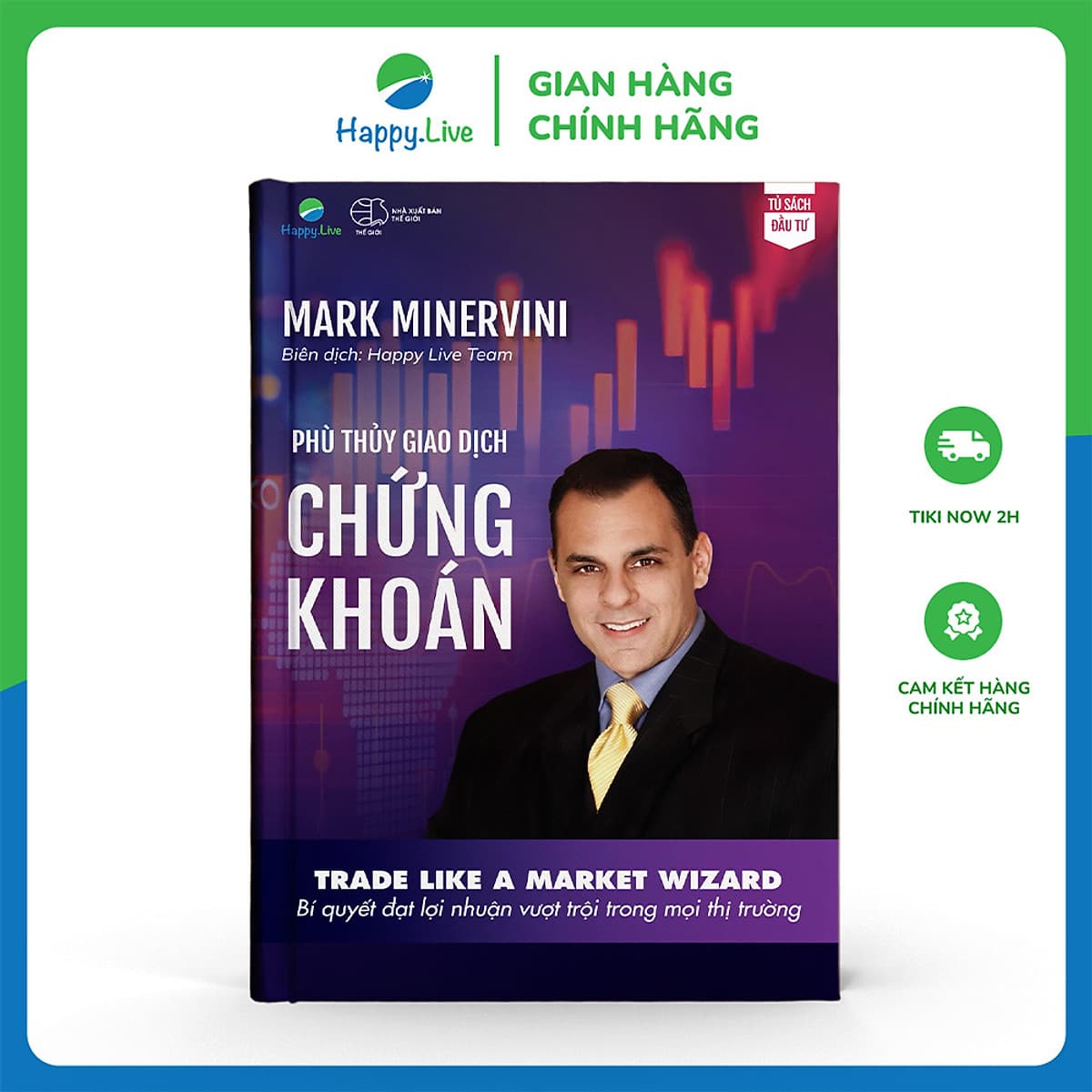 Bìa sách Phù thuỷ giao dịch chứng khoán