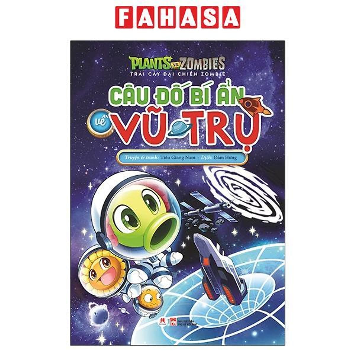 Bìa sách Trái Cây Đại Chiến Zombie - Câu Đố Bí Ẩn Về Vũ Trụ