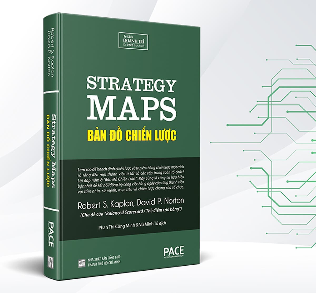 Bìa sách Bản Đồ Chiến Lược (Strategy Maps) - Robert S. Kaplan, David P. Norton - PACE Books