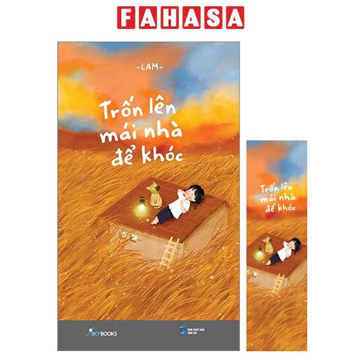 Bìa sách Trốn Lên Mái Nhà Để Khóc