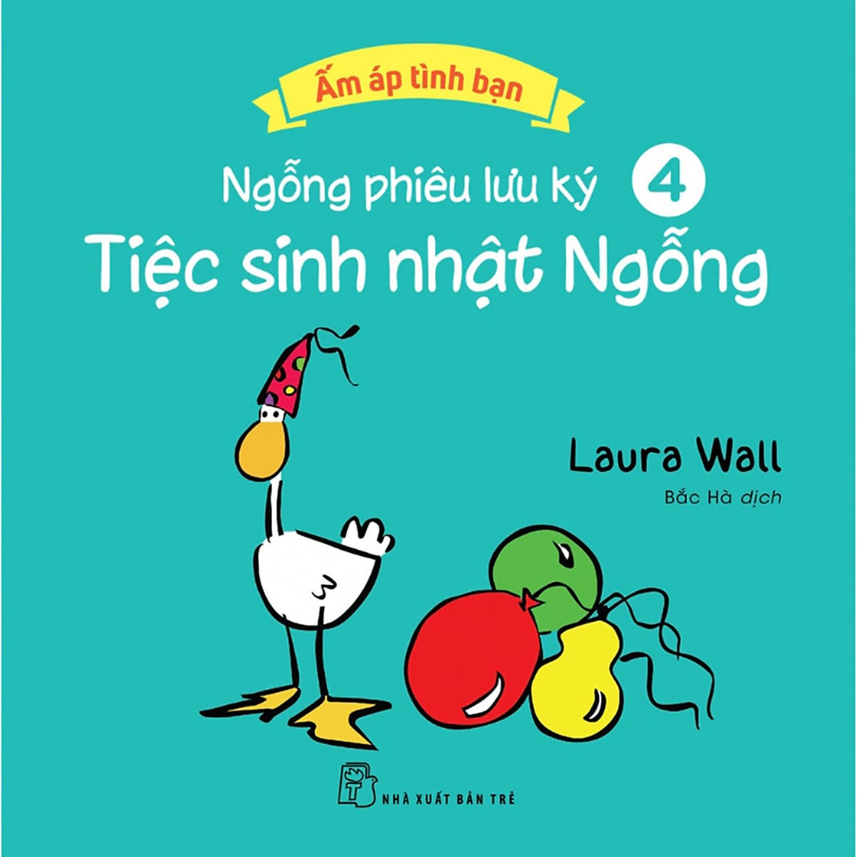 Bìa sách Ấm áp tình bạn Ngỗng phiêu lưu ký