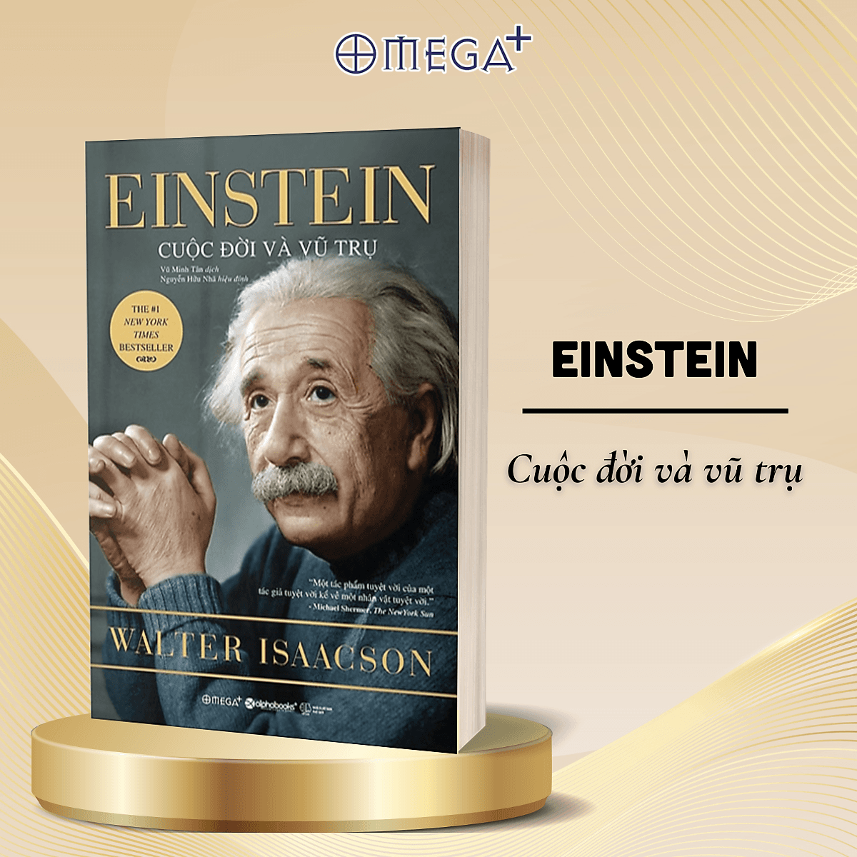 Bìa sách Einstein - Cuộc Đời Và Vũ Trụ