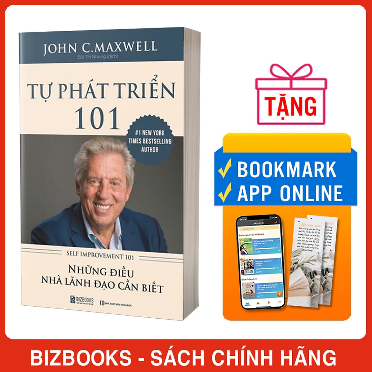 Bìa sách Tự Phát Triển 101 - Những Điều Nhà Lãnh Đạo Cần Biết