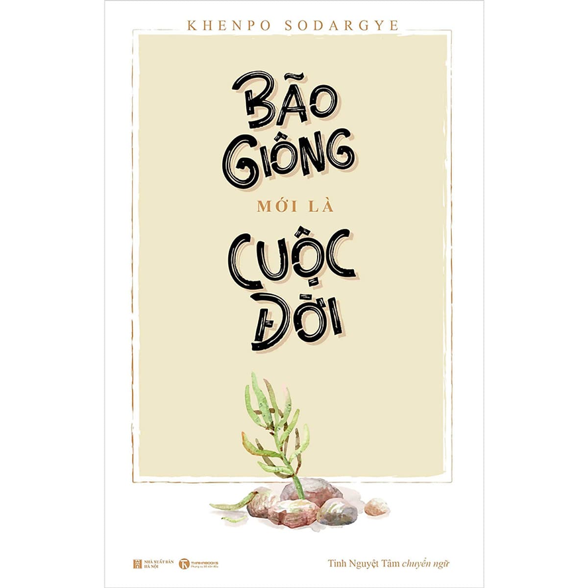 Bìa sách Bão Giông Mới Là Cuộc Đời