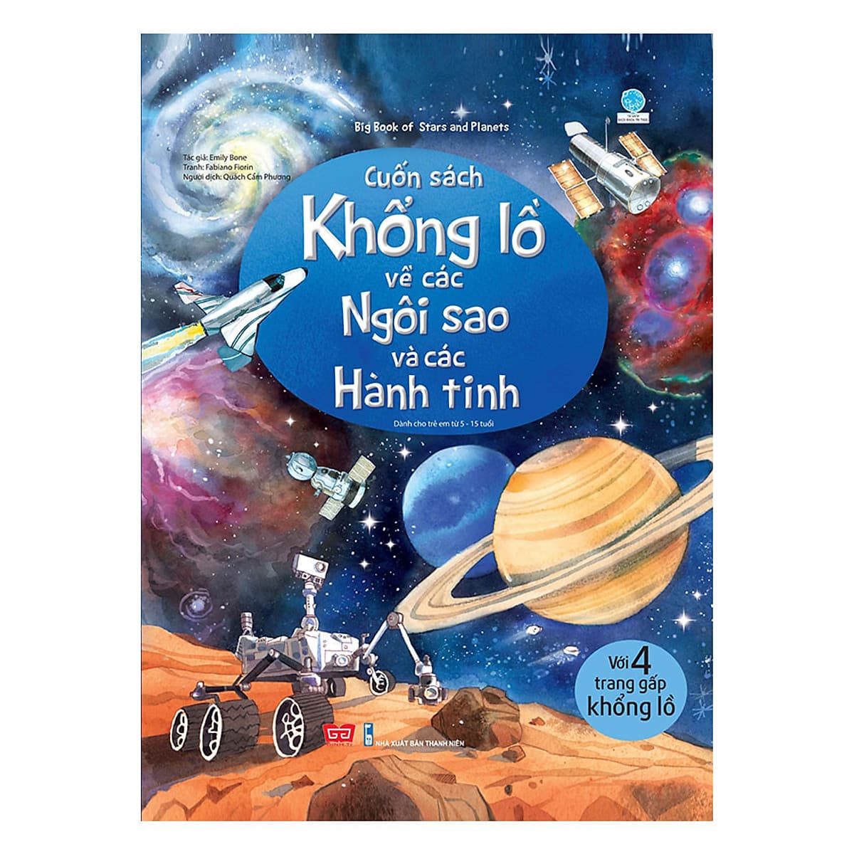 Bìa sách Tương Tác - Big Book: Cuốn Sách Khổng Lồ Về Các Ngôi Sao Và Các Hành Tinh