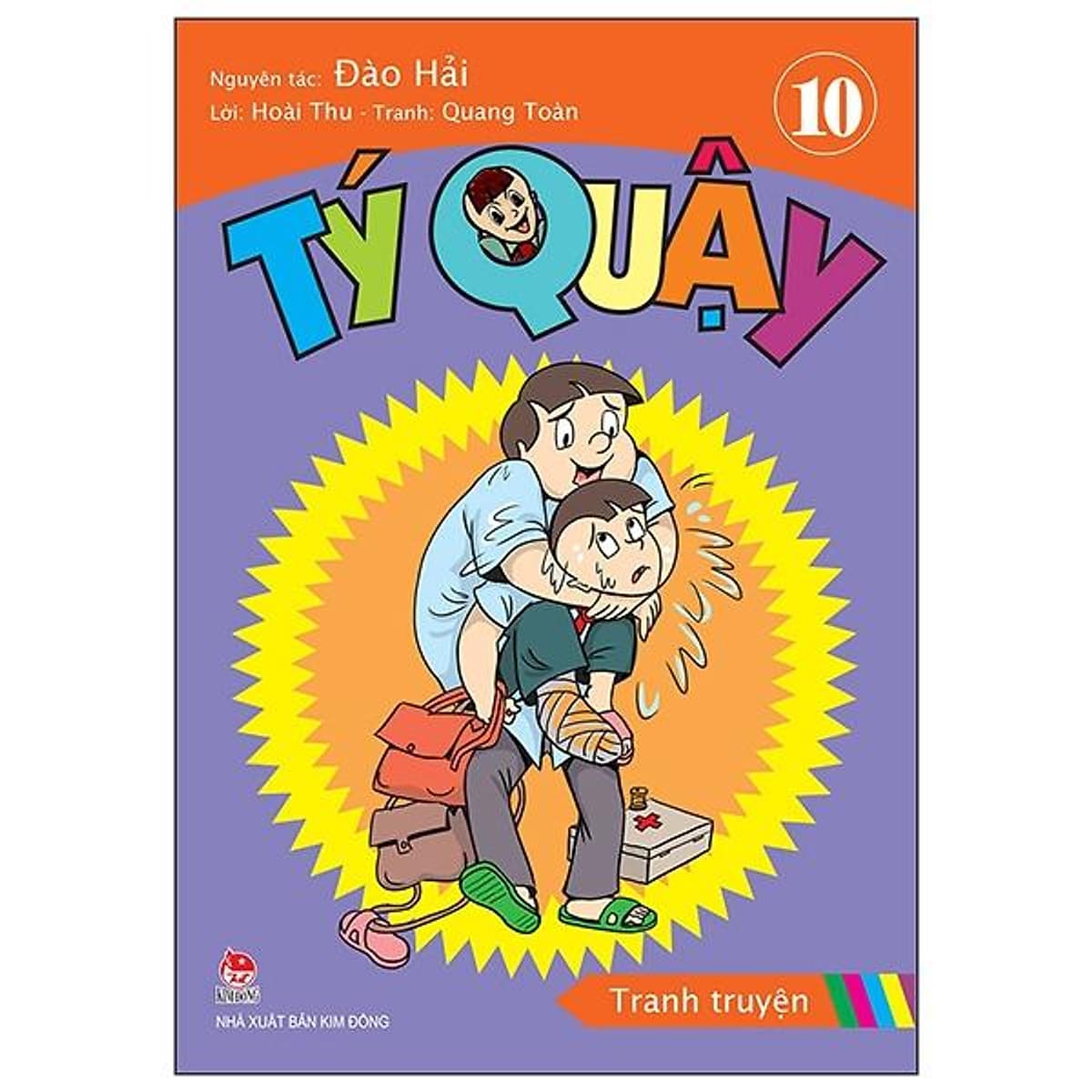 Bìa sách Tý Quậy - Tập 10