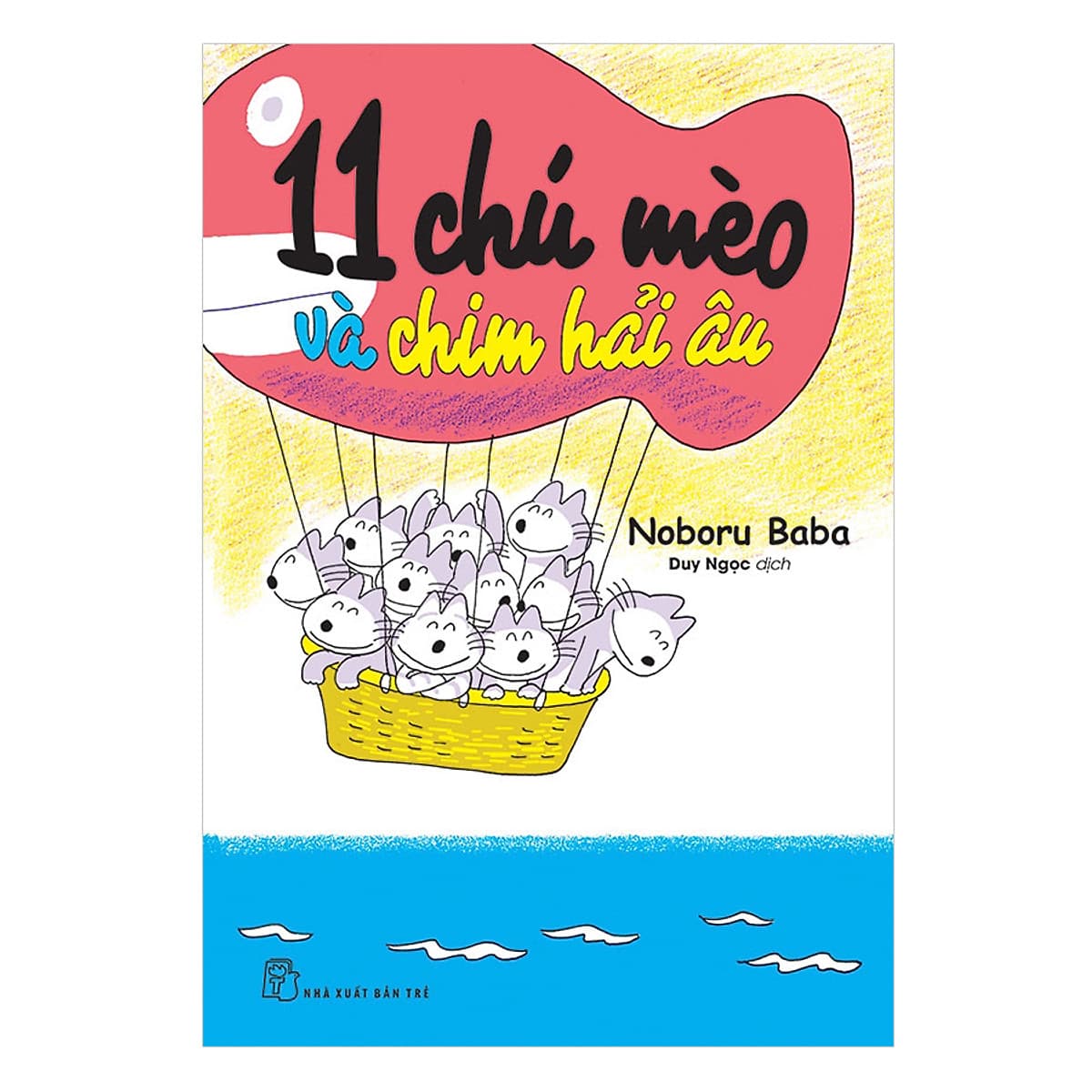 Bìa sách 11 Chú Mèo Và Chim Hải Âu