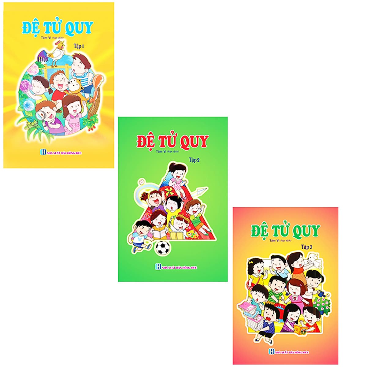 Bìa sách Đệ Tử Quy ( Bộ 3 tập)