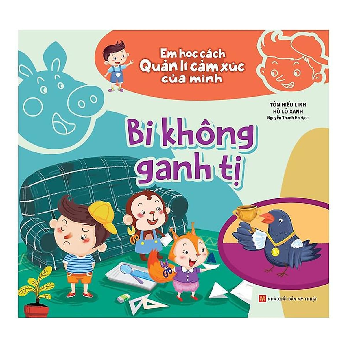 Bìa sách Em học cách quản lí cảm xúc của mình