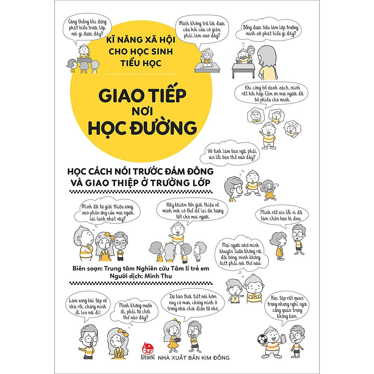 Bìa sách Kĩ Năng Xã Hội Cho Học Sinh Tiểu Học