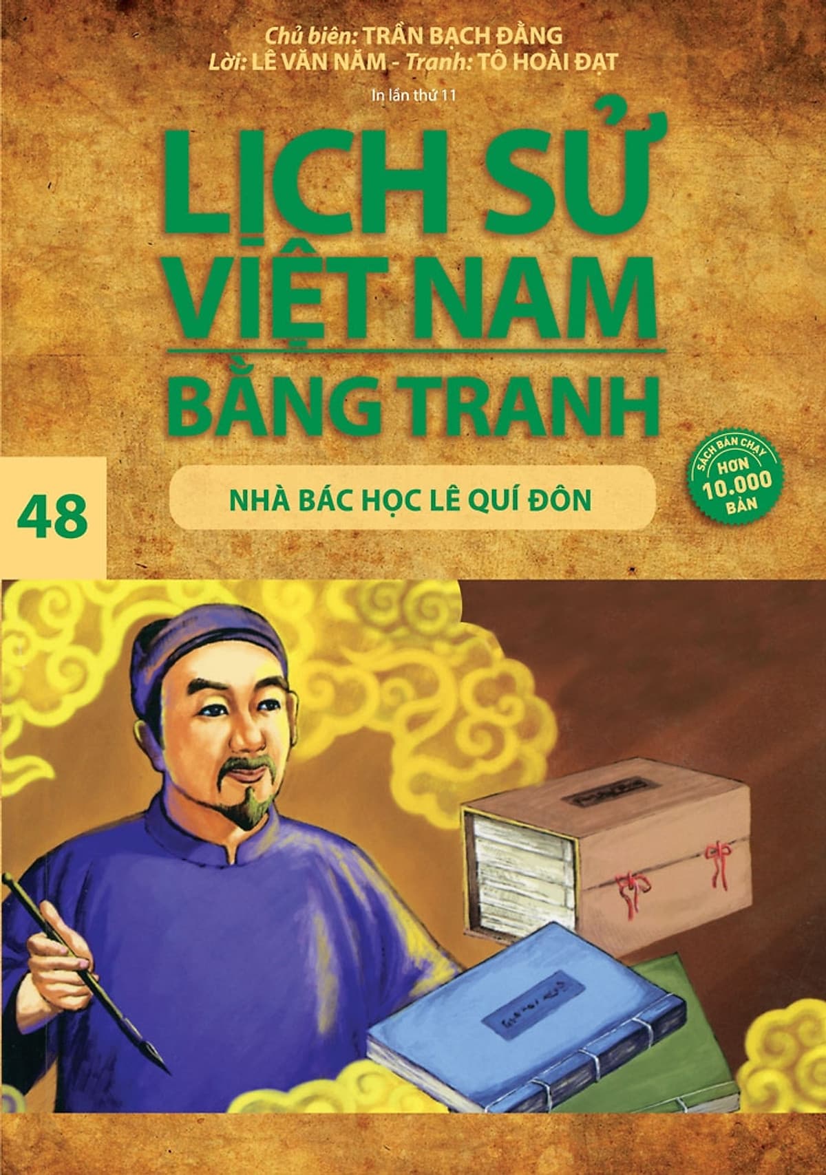 Bìa sách Lịch Sử Việt Nam Bằng Tranh (Tập 48) - Nhà Bác Học Lê Quí Đôn