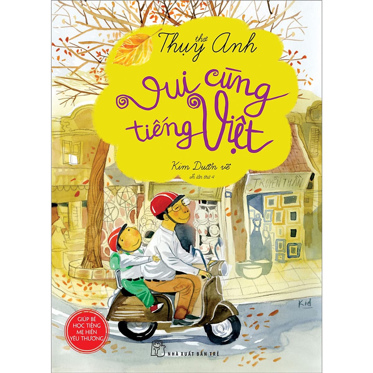 Bìa sách Thơ Thụy Anh - Vui cùng tiếng Việt